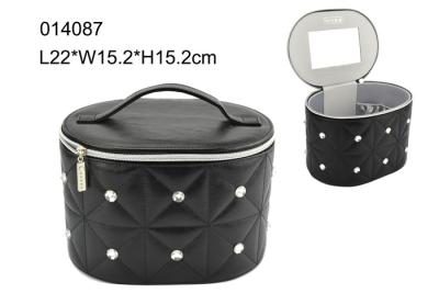 China Elegant Durable Black Round Gift Boxes Portable Satin Lining Eco Friendly for sale