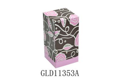 China Professional Flower Rectangle Lipstick Paper Box Packaging With Cmyk Printing for sale