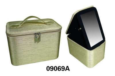 China Portable Decorative Custom Packing Boxes , PVC Leather Jewelry Box For Storage for sale