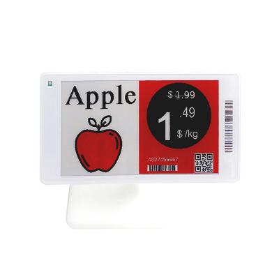 China SUNPAITAG EEL supermarket solution BLE digital price tag electronic nfc electronic shelf label epaper system 3.7inch for sale