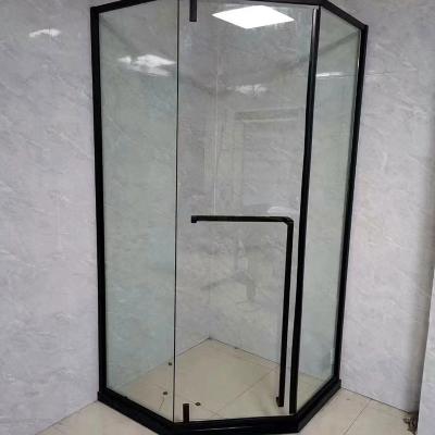 China Good Price Per Door Silding Shower Enclosure Softening Light Tempered Modern Shower Rooms for sale