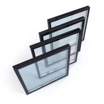 China Courtyard Hot Sale Double Glazing Tempered Toughened Glass 2 Layer Double Glazed Tempered Glass For Windows for sale