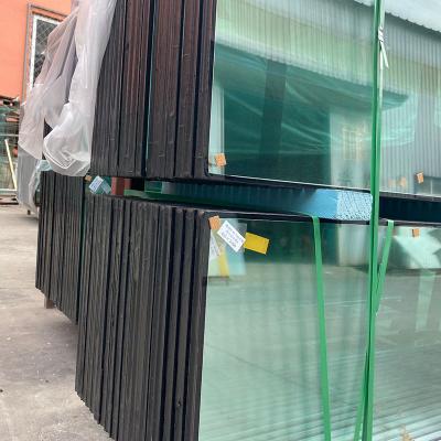 China Courtyard Top Grade Tempered Insulating Architectural Construction Heat Insulating Double Glazing Building Glass Panels for sale