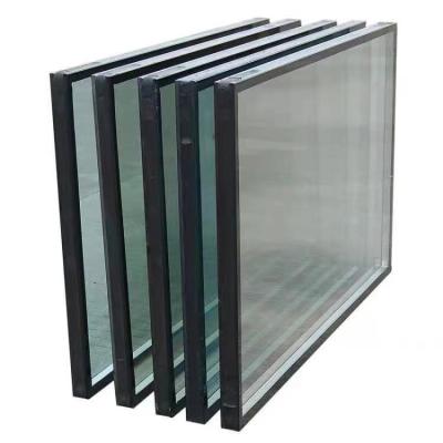 China Kitchen Custom Double-Layer Tempered Glass Acoustic Insulation Low-E Glass Greenhouse Vacuum Insulated Glass for sale