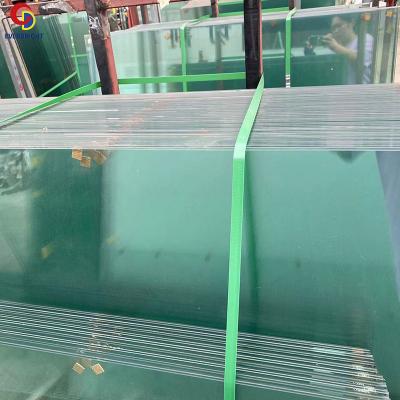 China Court Grade 6Mm Top Safety Toughened Laminated Glass Laminated Pvb Glass For Skylight for sale