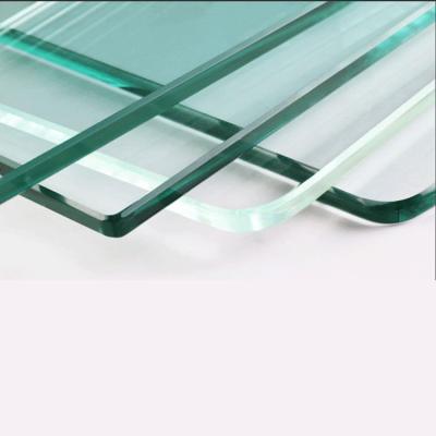 China Modern Simple Glass Barrier Stair Railing Stair Railing Balcony Stainless Steel Exterior Glass Balustrade Railings Double for sale