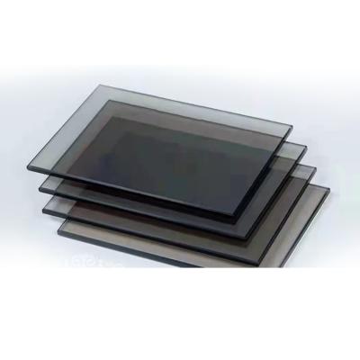 China Euro Smoke Gray Gray Tinted Float Glass Lightweight By The Yard 3mm 4mm 5mm 5.5mm 6mm 8mm for sale