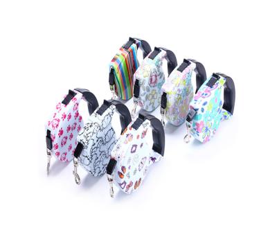 China Viable manufacturers directly sell multi-color automatic telescopic pet traction dog chain seven colors optional for sale