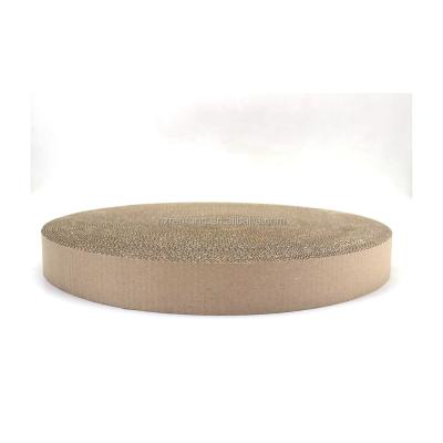 China Viable round wavy cat scratcher fills most standard turbo scratchers with fits for sale