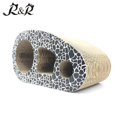 China Wholesale Viable Mushroom Cat Scratcher Lounge Bed Cat House Cat To Play Place CT-4044 for sale