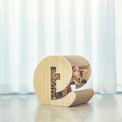 China Sustainable Cat Stand Small Solid Wooden Cat Tower Cat Tree for sale