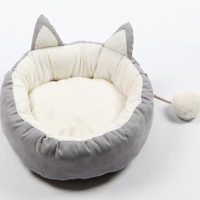 China Hot Sale Simple Style Soft Stocked Pet Bed For Dog And Cat for sale