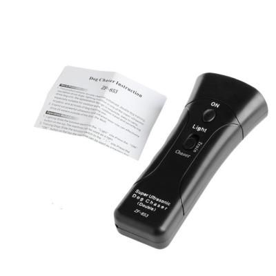 China Viable Ultrasonic Double Horn Remote Infrared Electronic Dog Repeller for sale