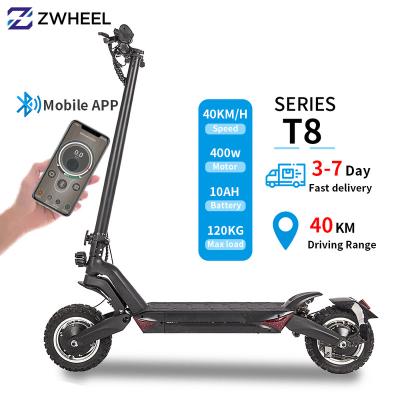 China Hot Selling Good Quality Mobility e Scooter In Motor Current Powerful Fast Electric Scooters Adult Folding Escooter T8 for sale