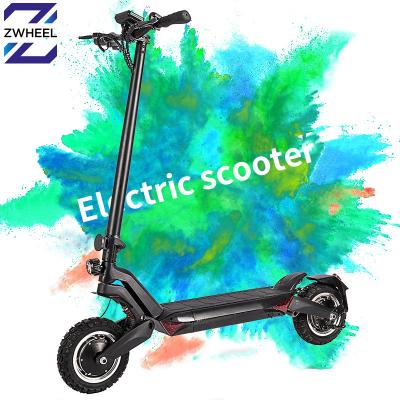 China Fat tire 2000W waterproof 10 inch easy carry citycoco heavy duty electric scooter warehouse kick Dutch scooter T8 for sale