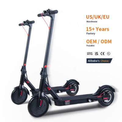 China EU UK electric warehouse APP/waterproof IPX4 scooter E9pro adult scooter 350W motor 350W with 7.5AH battery foldable e scooter dropshipping for sale