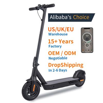 China EU UK electric warehouse APP/waterproof IPX4 scooter E9G adult scooter 400W motor 400W with 15AH battery foldable e scooter dropshipping for sale