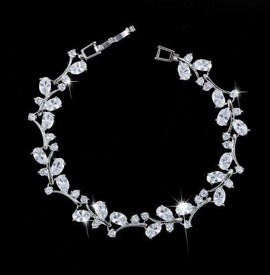 China Custom Bracelet AAA Zirconia Tennis Bracelet Bangles For Women Jewelry for sale