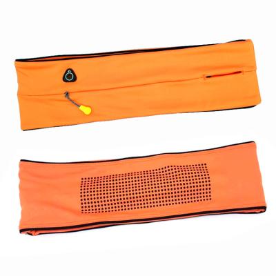 China Outdoor Running Waterproof Mobile Phone Holder Bag Fashion Waist Jogging Belt With Silicone Stitch for sale