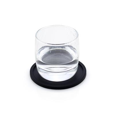 China Viable Custom Silicone Coaster Amazon Logo Round Silicone Tea Cup Coaster For Beverage for sale