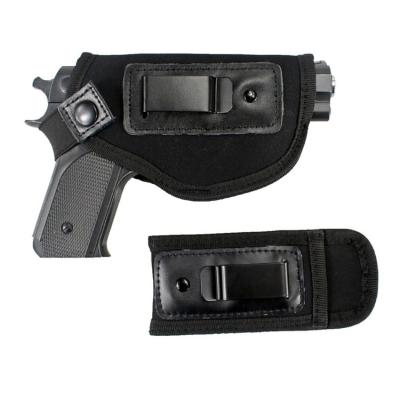 China Outdoor Invisible Tactical Black Military Pistol Gun Holster Waist Case Hunting Accessories for sale