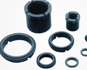 China Graphite Rubber Oil Resistant O Rings , High Pressure O Ring Seals Multi Size for sale