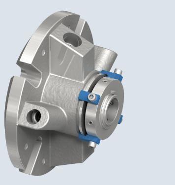 China El sello mecánico del carbono equilibrado 5615, metal grita el sello mecánico de la bomba en venta