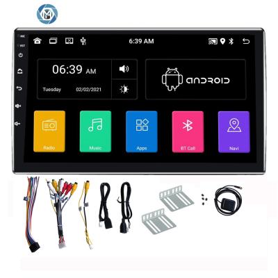 China GPS Car Audio 7 Din 2 Inch Touch Screen DVD Player Multimedia Android System Car Stereo for sale