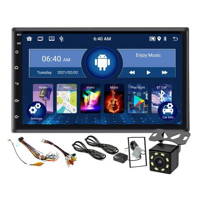 China Hengmao 2din 7inch Android10 Universal GPS Radio with Touch Screen Backup Auto Radio Car Video DVD Player FM/BT GPS Stereo Auto Radio for sale