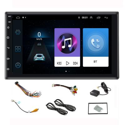 China Universal Auto Radio 7inch Car DVD Player GPS Navigation Dual Din Touch Screen Touch Screen Stereo Auto Radio Head Unit Car MP5 for sale