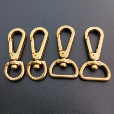 China High Quality Solid Brass Pet Snap Hook For Bag Purse Snap Hook for sale