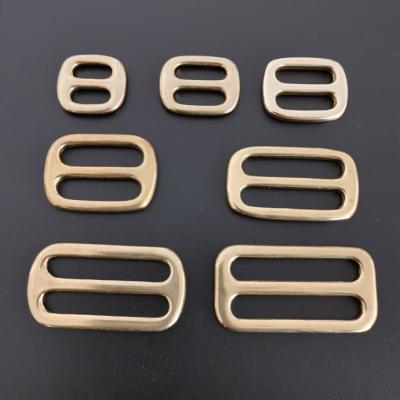 China Triglide Buckle Solid Brass Tri Glide Solid Brass Buckle for sale