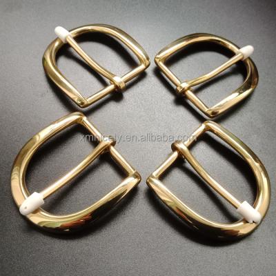 China Eco-Friend Custom Solid Polish Brass Belt Buckle for sale