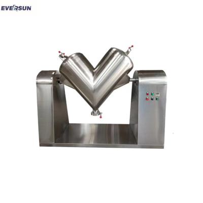 China SUS304 / 316L Small V Type Powder Mixer 100L Protein Powder Mixing Machine for sale