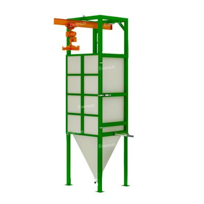 China Sand Big Bag Unloading Station Granular Auto Bulk Bag Unloader for sale