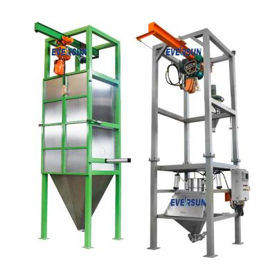 China Industriële 300 - 2000 kg zak dump station bulk bag discharger voor suiker en zout Te koop