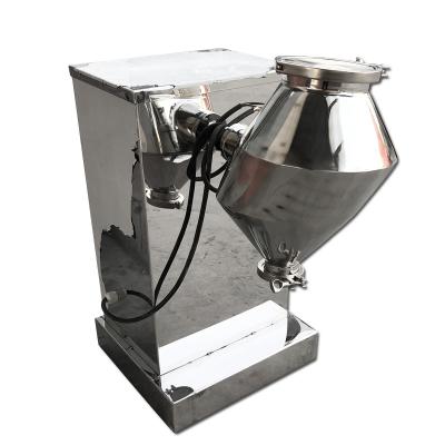 China Stainless Steel Small Three-dimensional Mixer For Powder Particle Stirring Custom Mixing for sale