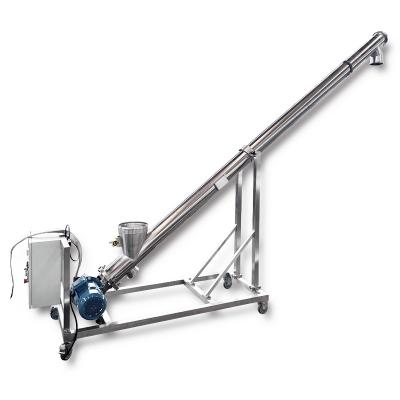 China Granule screw feeder, grain feeder, stainless steel screw conveyor for sale