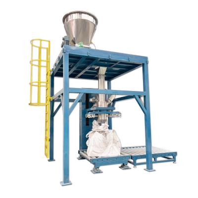 중국 Powder particle ton bag quantitative packaging machine; limestone powder particle food quartz sand ton packaging machine 판매용