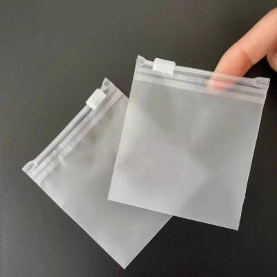 China Pvc Jewelry Zipper Bags Transparent Self Sealing for Hair Clips Leather Bands for sale