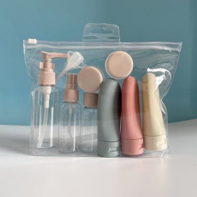 China Refill Travel Cosmetic Plastic Bags for Dispensing Bottle Refillable Tube Bottling for sale