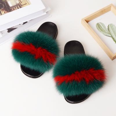 China Wholesale design, high quality, fashion, leisure and comfort women's winter slippers of the 2021 fashion new fur trend for sale