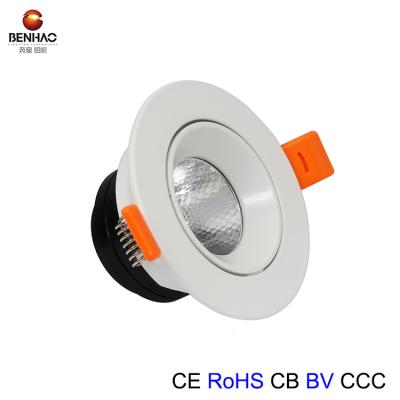 China Factory Price Embeded 4W COB Led Recessed Concrete Ceiling Light for sale