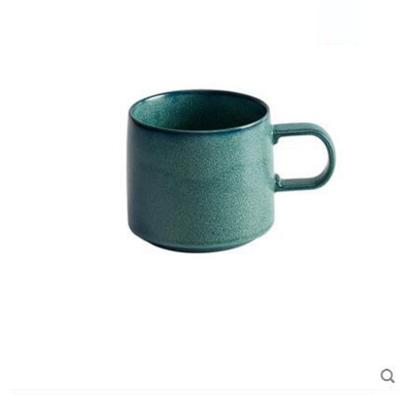 China Viable creative handmade ceramic change 400ml raw pottery Japanese style coffee cup kiln the large capacity logo custom for sale