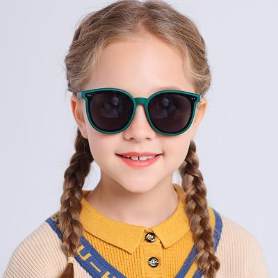 China Big children's glasses silicone box sunglass manufacturers new children's fashion sunglasses baby polarizer wholesale sunglasses wholesale for sale