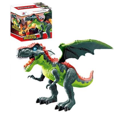 China School Animal Dinosaur Walking Toys With Lights And Simulate Healthy Plastic Electric Tyrannosaurus Rex Toy For Kids for sale