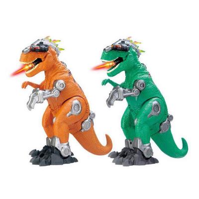 China School Tyrannosaurus Dinosaur Battery Operated Educational Simulated Walking Electric Toys with Light and Realistic Sounds for Kids for sale