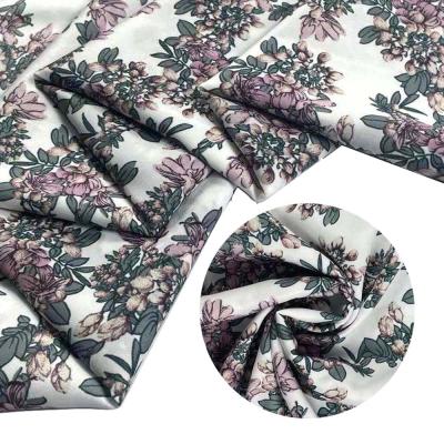 China Anti Pill Woven 100% Polyester 50D Floral Printed Chiffon Fabric New Fashion Chiffon Fabric Chiffon For Dress for sale