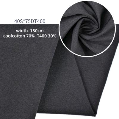 China Waterproof Sand-washing Style 40S*75D-T400 130gsm Stretch Oxford Fabric For Wind-breaker for sale