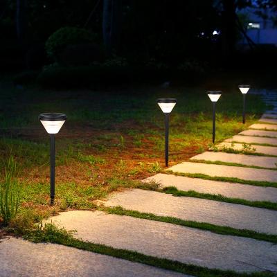 China Modern - Excellent Selling Outdoor Ground Socket Aluminum Waterproof Led Lawn Lamp Ip65 2w Led Solar Garden Lamp for sale